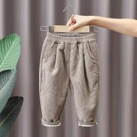 Pantalones de Veludo Cálidos para Niños Prenda de Invierno Cálida con Abrigo de Peluche - details 5