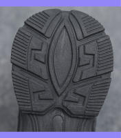 Puro negro zapatos de los hombres primavera 2025 nuevo trabajo trabajo seguro laboral zapatos antideslizantes y resistentes al desgaste de los hombres correr deportes papá zapatos suela gruesa - details 2