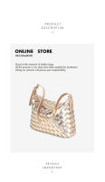 Bolso de verano de cuero suave Moda axila tejida versátil de un solo hombro crossbody bolso de bola de masa - details 2