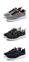 Zapatillas de deporte al aire libre para hombre, transpirables, informales, para correr, cómodas, ligeras, calzado de entrenamiento atlético, zapatos deportivos antideslizantes para gimnasio - details 18
