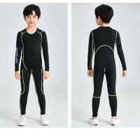 Mallas De Fútbol Para Niños, Traje De Entrenamiento, Ropa Deportiva De Manga Larga, Jersey De Fitness, Otoño E Invierno, 2024 - details 14