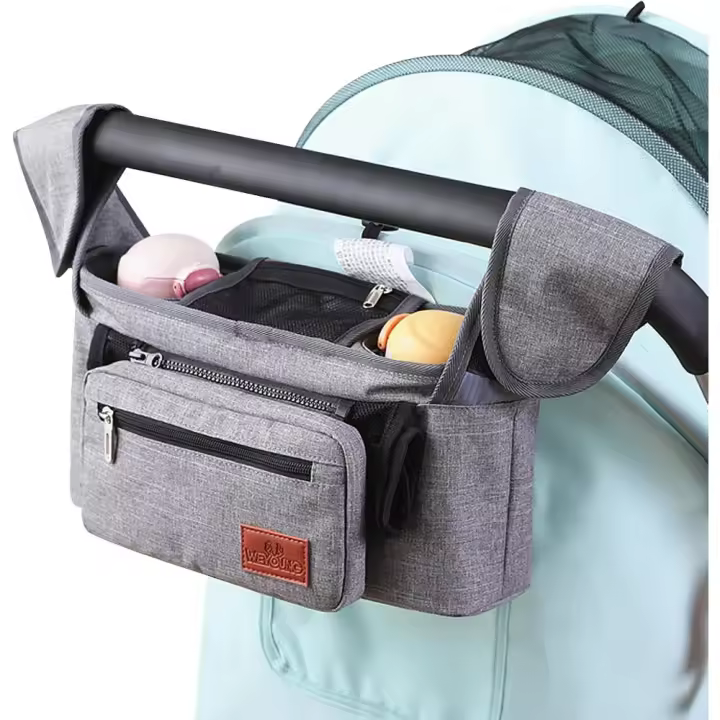 Bolso de Cochecito Impermeable, Organizador de Cochecitos, Bolsa Organizadora de Cochecitos - 1