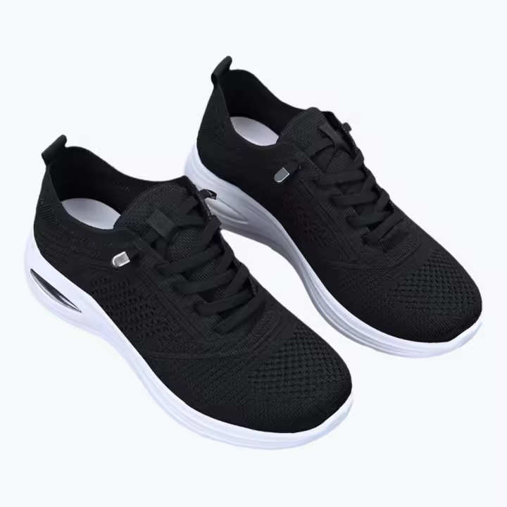 Nuevos Zapatillas para Mujer 2025 Calzado Deportivo de Suela Suave con Cordones - 1