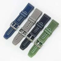 Correa de Nylon Silicona para Huawei GT 5 2 Pro/Watch 4 Pro/Watch 3 45mm 46mm/Gear S3 Frontier - details 6