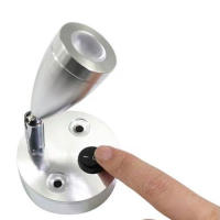Luz LED de lectura para barco, lámpara de pared para camión, autocaravana, yate, cabina, mesita de noche, Camper, caravana, barco, iluminación RV, CC de 12 voltios - details 5