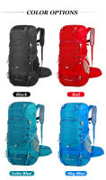 Mochila de Senderismo de 50 l con Funda Impermeable Multifuncional Ideal para Montañismo, Acampada y Viajes - details 3