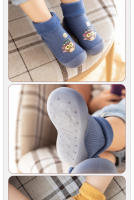 Calcetines gruesos de tubo alto para niños y niñas, medias de fondo suave para interiores, Otoño e Invierno - details 4