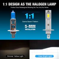 Bombilla de Faro LED Mini 50W LUCKZHE 20000LM, Sin Ventilador, Diodo para Luz de Niebla de Coche - details 3