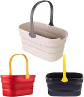 Cubo para fregona Cubo de limpieza plegable Cubo plegable multifuncional Cubo para fregona con canasta portátil - details 2