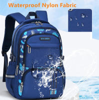 Mochila escolar impermeable para niños, mochila escolar negra de gran capacidad para libros, material escolar para primaria - details 2