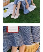 Cabeza cuadrada Mary Jane zapatos de mujer nuevo tacón grueso con estilo francés con falda temperamento zapatos individuales - details 7