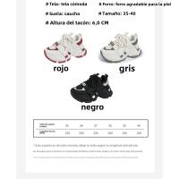 Zapatos de papá con suela gruesa que realzan, zapatos deportivos casuales para correr - details 11