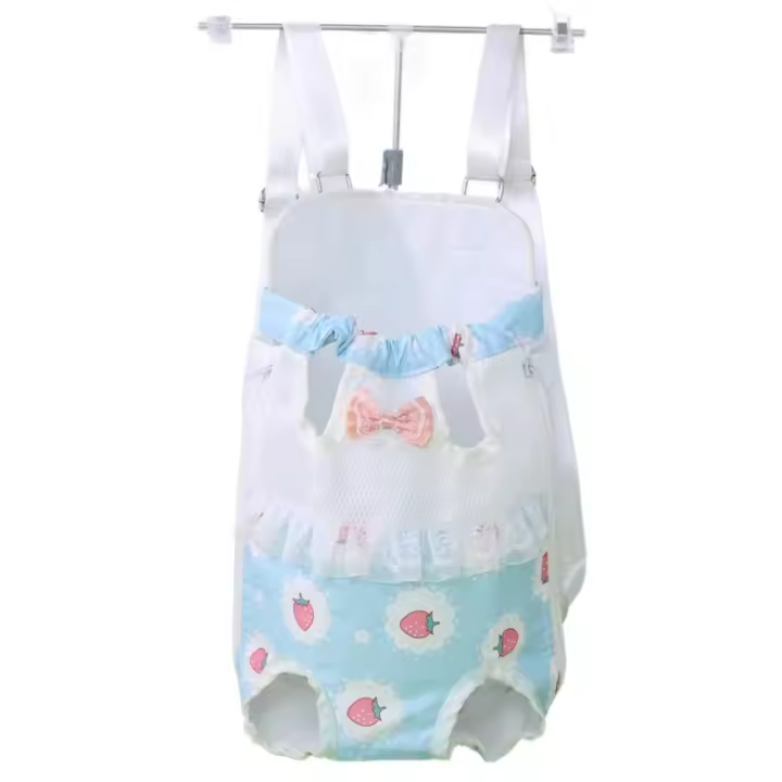 Mochila duradera y transpirable para mascotas, cómodas correas ajustables, bolsa transportadora para mascotas, bolso de poliéster, bolso para cachorros, uso al aire libre - 1
