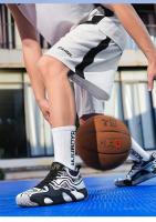 2025Zapatillas de baloncesto para hombre, calzado deportivo para exteriores, zapatillas de deporte a la moda para hombre, zapatillas de baloncesto con suela de goma resistente al desgaste, unisex 36-45 - details 8