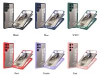 Funda protectora 360 de doble cara para Samsung S25 Ultra, S24, S23 FE, S22 Plus, S21, A14, A34, A54, A15, A16, A35, A55, A05S - details 0