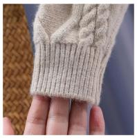 Suéter de lana para niños, cortavientos de algodón de ganchillo, jersey grueso y cálido de lujo para otoño e invierno, ropa para adolescentes 2024 - details 10