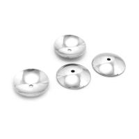 20 piezas 3MM 4MM 6MM 8MM 10MM 12MM 18K Color oro latón cuentas brillantes tapas suministros de joyería de alta calidad accesorios - details 8