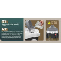 Limpiador 28 Accesorios Hogar, Potente Trapeador a Vapor Multiusos de 1800W con Tanque de 1,5 L para Limpieza de Pisos, Servicio Pesado sin Químicos - details 14