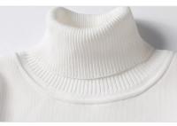 Suéter de Cuello Alto para Hombres en Punto Cálido, Ajuste Delgado, Moda de Invierno - details 10