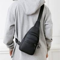 Bolso cuadrado duradero para el pecho para hombre, bolso cruzado de nailon de Color sólido multifuncional, bolso para teléfono de gran capacidad de un solo hombro para hombre - details 10