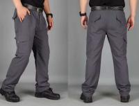 Nuevos pantalones de ocio y deportes al aire libre de color sólido fino de secado rápido para hombres a la moda, pantalones tácticos - details 4