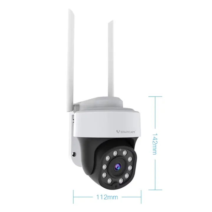 Vstarcam 4MP 5G Wifi IP cámara AI humanoide seguimiento cámara de seguridad 2,4G 2 vías Audio exterior impermeable IR Color noche PTZ Cam - 1