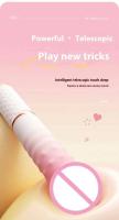 Mini vibrador telescópico inteligente alimentado por USB APP masajero de punto control remoto juguete sexual adulto para mujeres - details 3
