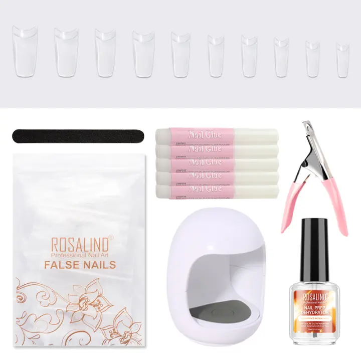 ROSALIND-Conjunto de esmaltes en Gel para uñas, herramientas de manicura, conjunto completo, para Semi permanente, necesita UV LED - 1
