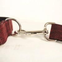Collar personalizado mascotas, accesorio fibra para cachorros, Correa con placa de identificación y grabado gratis - details 7