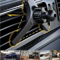 Actualización de Clips de Soporte para Teléfono de Coche Abrazadera de Gancho de Salida de Aire de Coche con Cabeza de Bola de 17mm para Soporte de Teléfono Móvil con Imán - details 4
