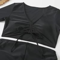 Conjunto de Bikini de dos piezas para mujer, traje de baño Sexy, ropa de playa, traje de baño para mujer, trajes de vacaciones - details 4