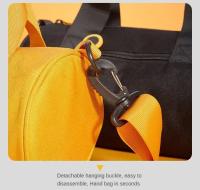 Bolsas de gimnasio ligeras de nailon para niños, bolso de mano de un hombro para viajes, deportes, baile, fin de semana, natación, Fitness - details 7