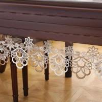 ENCE Mantel rectangular de PVC bordado impermeable, resistente al aceite, transparente, cubierta de mesa, decoración de fiesta - details 5
