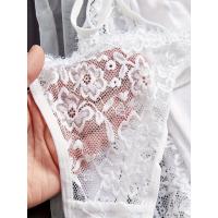 Conjunto de camisón y braguita de diseño encantador con tirantes finos y cuello en V, ropa sexy para mujer - details 16