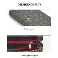 CH Tarjetero para mujer Pequeño Exquisito Simple Color sólido Impresión de letras Marca ligera Elegante Cartera clásica de moda Mochila de lujo de alta gama - details 6