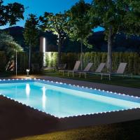 Luz solar de tubo exterior, 21,95 metros, 200 luces LED, con mando a distancia, 8 modos externos de cuerda - details 8