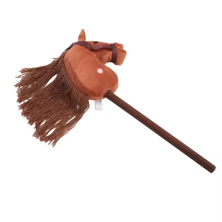 Juguetes de Peluche con forma de animal, polo con Cabeza de Caballo, accesorios para Actividades de Animación Infantil - 1