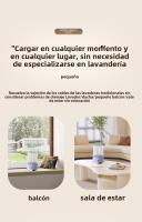 Mini Lavadora De Ropa Interior Portátil Pequeña Lavadora Inalámbrica Recargable Mini Lavadora Para Dormitorios En Casa - details 16