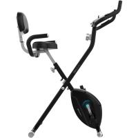 Estática Plegable con Volante de Inercia X-Bike, Sistema Silence Fit, Con y Sin Respaldo, Manillar y Sillín Regulable, Pulso, Pantalla LCD, Soporte para dispositivos, Ruedas - details 34
