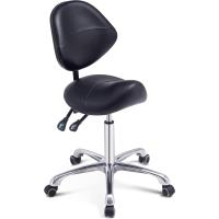 Taburete de Silla Profesional Hidráulico Giratorio Cómodo y Ergonómico con Base de Metal Resistente - details 0