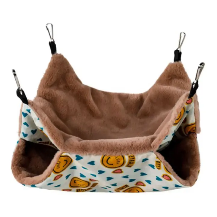 Hamaca colgante para jaula de mascotas, saco de siesta, cama para ardilla, hámster, jugando a dormir - 1