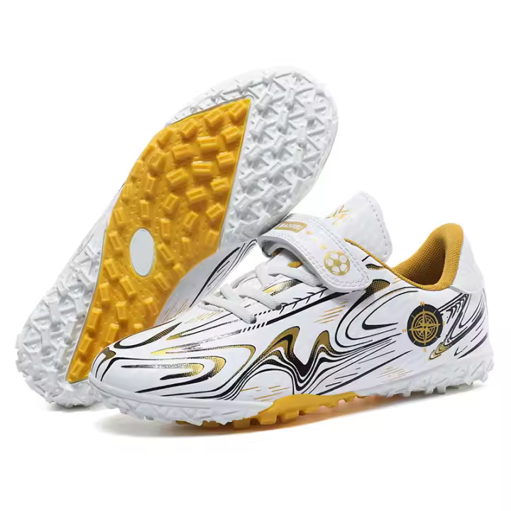 Zapatos de fútbol profesionales para niños y niñas, zapatillas de entrenamiento de césped, FG/TF - 1