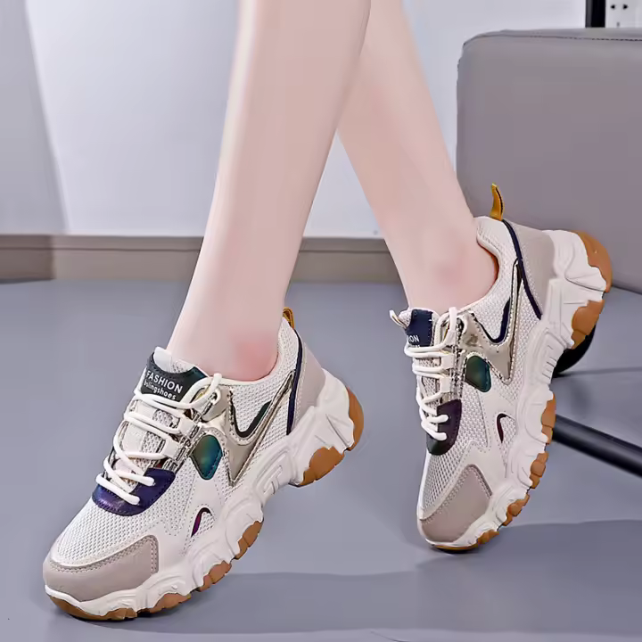 Nuevos zapatos deportivos versátiles para estudiantes, zapatos informales para correr con fotografía callejera - 1