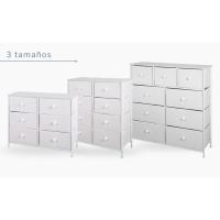 cómoda blanca, cómoda con cajones