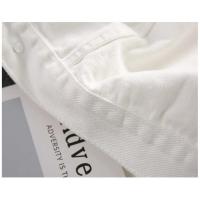 Chaqueta De Denim Blanco Para Mujer Estilo Casual Corta Simplicidad Chaqueta Mujer Veste Femme Streetwear Basicas Otoño Invierno - details 7