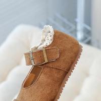 2025 primavera otoño nuevos zapatos de cuero para niñas moda estilo coreano suave antideslizante versátil Chic zapatos de princesa - details 7