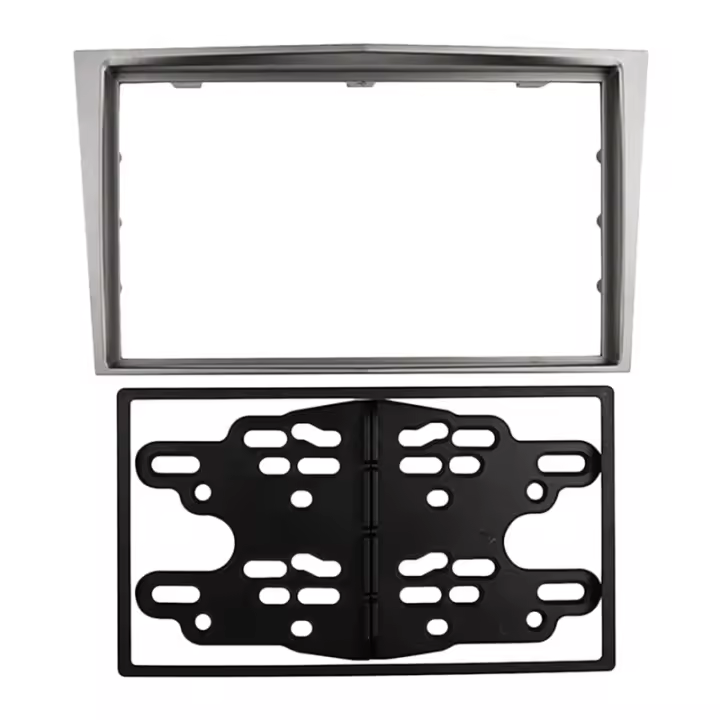 Kit de instalación de Panel de salpicadero de Fascia, Radio Estéreo de 2 Din doble, embellecedor para Opel Astra Antara Corsa Zafira - 1