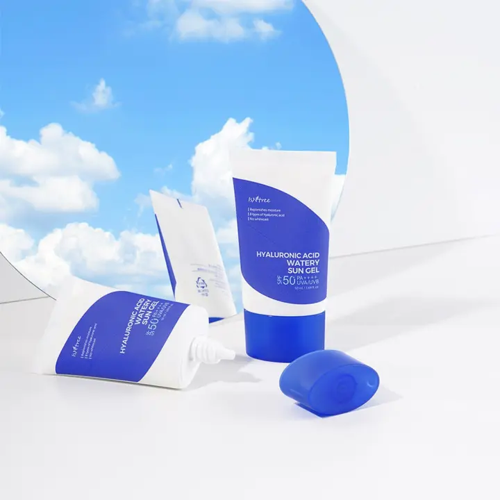 Loción de protección solar UPF 50+, protección duradera, ligera y no grasosa, previene quemaduras solares para rostro y cuerpo, para varias pieles - 1