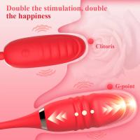 Vibrador telescópico para mujer, mamada, estimulación del clítoris, consolador con forma de huevo, juguete sexual para mujer, bragas con forma de huevo, Juguetes sexuales para adultos - details 7