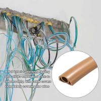 Cubiertas eléctricas para conducto de alambre Flexible de PVC, Protector de Cable ignífugo o ocultador de Cable autoadhesivo aislado - details 2